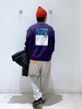 「アイテム（スウェット）」を使った、はやぴーさん（メンズ・162cm・20代）の秋コーディネート