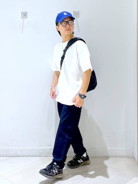 「アイテム（メッセンジャーバッグ）」を使った、はやぴーさん（メンズ・162cm・20代）の夏コーディネート