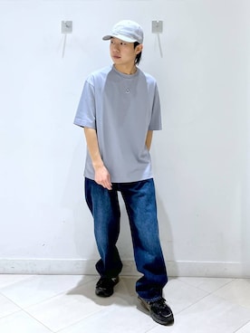 「GLOBAL WORK（グローバルワーク）のアイテム（帽子）」を使った、はやぴーさん（メンズ・162cm）の春コーディネート