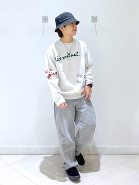 「アイテム（ニット/セーター）」を使った、はやぴーさん（メンズ・162cm・30代）の秋コーディネート