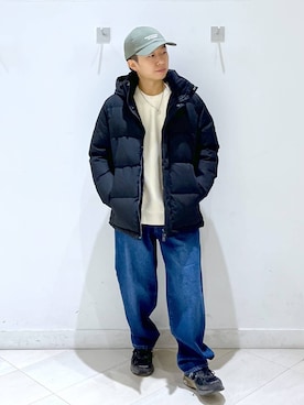 「おでかけ」｜「アイテム（ジャケット/アウター）」を使った、はやぴーさん（メンズ・162cm）の冬コーディネート