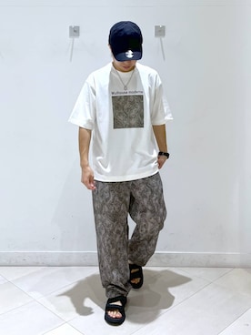 「GLOBAL WORK（グローバルワーク）のアイテム（パンツ）」を使った、はやぴーさん（メンズ・162cm）の夏コーディネート