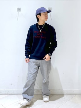 「アイテム（ニット/セーター）」を使った、はやぴーさん（メンズ・162cm・30代）の秋コーディネート