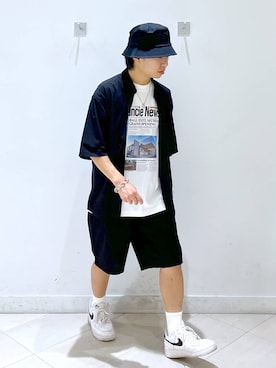 「アイテム（ソックス/靴下）」を使った、はやぴーさん（メンズ・162cm・30代）の夏コーディネート