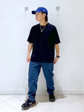「アイテム（ニット/セーター）」を使った、はやぴーさん（メンズ・162cm・30代）の夏コーディネート