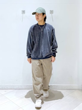 「アイテム（帽子）」を使った、はやぴーさん（メンズ・162cm・30代）の秋コーディネート