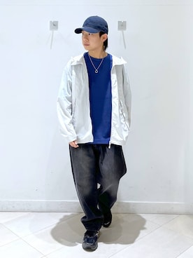 「GLOBAL WORK（グローバルワーク）のアイテム（帽子）」を使った、はやぴーさん（メンズ・162cm）の春コーディネート