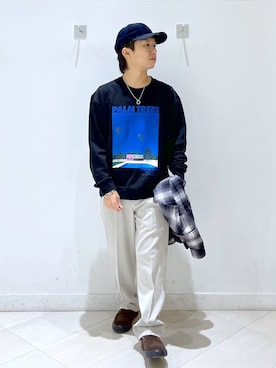 「アイテム（その他シューズ）」を使った、はやぴーさん（メンズ・162cm・30代）の秋コーディネート