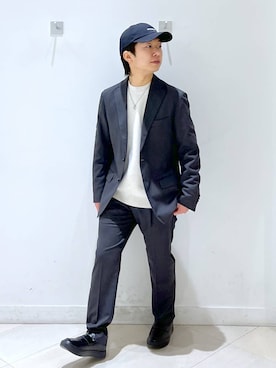 はやぴーさん（メンズ・162cm）の冬コーディネート