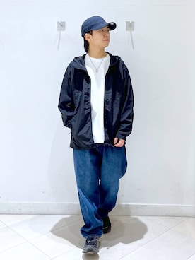 「GLOBAL WORK（グローバルワーク）のアイテム（帽子）」を使った、はやぴーさん（メンズ・162cm）の春コーディネート