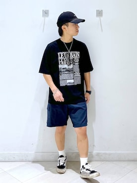 「アイテム（ソックス/靴下）」を使った、はやぴーさん（メンズ・162cm・30代）の夏コーディネート