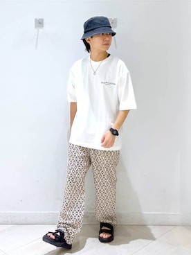 はやぴーさん（メンズ・162cm）の夏コーディネート