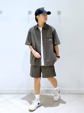 「GLOBAL WORK（グローバルワーク）のアイテム（帽子）」を使った、はやぴーさん（メンズ・162cm）の夏コーディネート