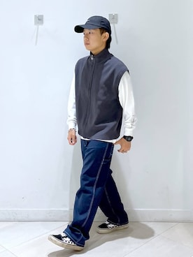 「アイテム（カーディガン/ボレロ）」を使った、はやぴーさん（メンズ・162cm・30代）の秋コーディネート