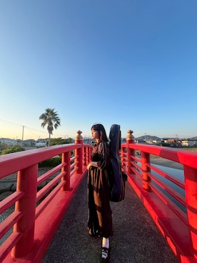 椿井紗代さん（骨格ウェーブ・レディース・158cm）の秋コーディネート