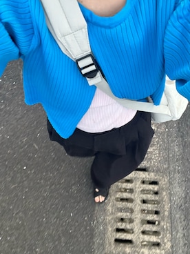 椿井紗代さん（骨格ウェーブ・レディース・158cm）の秋コーディネート