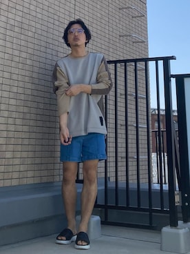 「C DIEM(カルペディエム)のアイテム」を使った、はすみさん(メンズ・170cm)の春コーディネート