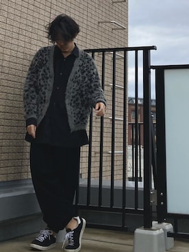 「BeAMS DOT（ビームスドット）のアイテム」を使った、はすみさん（メンズ・170cm）の冬コーディネート