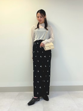 「N.（N. Natural Beauty Basic）（エヌエヌナチュラルビューティーベーシック）のアイテム」を使った、Kannaさん（レディース・157cm）の秋コーディネート