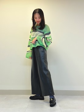 「HIMIKO（ヒミコ）のアイテム」を使った、Kannaさん（レディース・157cm）の秋コーディネート