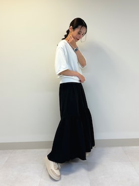 「スウェットコーデ」｜Kannaさん（レディース・157cm）の秋コーディネート