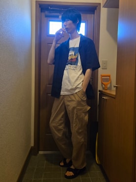 「アイテム（財布/小物、その他）」を使った、シュンヤ shunyaさん（メンズ・180cm）の夏コーディネート