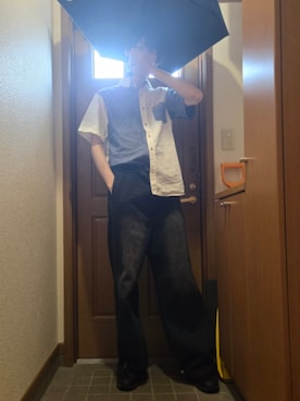 「フレアデニム」｜シュンヤ shunyaさん（メンズ・180cm・20代）の秋コーディネート