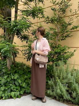 「アイテム（タンクトップ）」を使った、momokaさん（レディース・150cm）の夏コーディネート