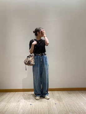 「アイテム（タンクトップ）」を使った、momokaさん（レディース・150cm）の夏コーディネート