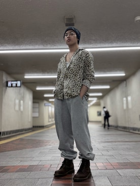 「GRANCY（グランシー）のアイテム」を使った、大悟です、どうもさん（メンズ・163cm）の春コーディネート