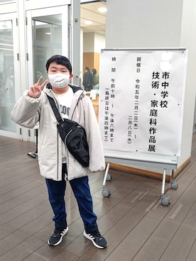 「GLOBAL WORK（グローバルワーク）のアイテム（ボディバッグ/ウエストポーチ）」を使った、kaoru0922さん（レディース・156cm）の冬コーディネート