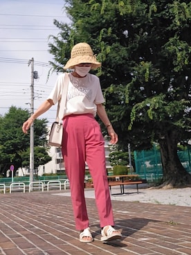 kaoru0922さん(レディース・156cm)の夏コーディネート