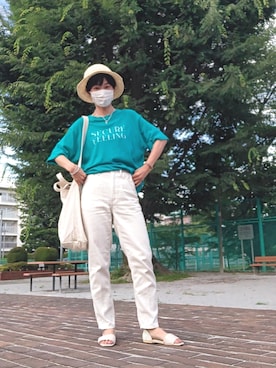 kaoru0922さん（レディース・156cm）の夏コーディネート