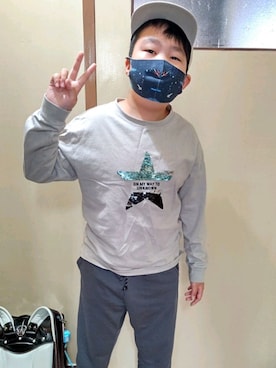 「GLOBAL WORK（グローバルワーク）のアイテム（マスク）」を使った、kaoru0922さん（レディース・156cm）の秋コーディネート