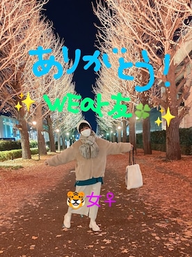 kaoru0922さん（レディース・156cm）の冬コーディネート