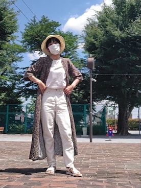 kaoru0922さん（レディース・156cm）の夏コーディネート