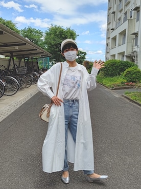 「ゆりポ」｜kaoru0922さん（レディース・156cm）の春コーディネート