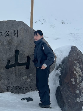 「アイテム（バックパック/リュック）」を使った、hioさん（レディース・166cm）の秋コーディネート