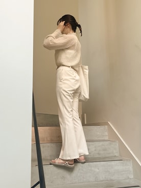 「ブルーボトルコーヒー」｜ゆうちょさん（レディース・153cm）の夏コーディネート