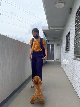 「EGOIST（エゴイスト）のアイテム（トップス）」を使った、akirarintaさん（レディース・155cm）の夏コーディネート