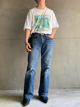 「TOGA（トーガ）のアイテム（シューズ）」を使った、snobさん（メンズ・172cm）の夏コーディネート