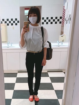 「SAZABY（サザビー）のアイテム」を使った、ちゃんなつさん（レディース・161cm）の夏コーディネート