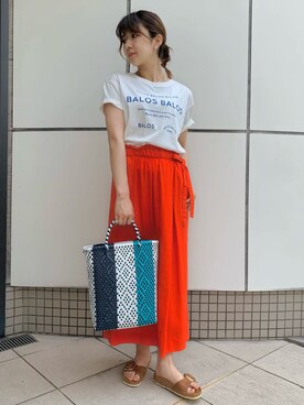 morita_rさん（レディース・160cm）の夏コーディネート