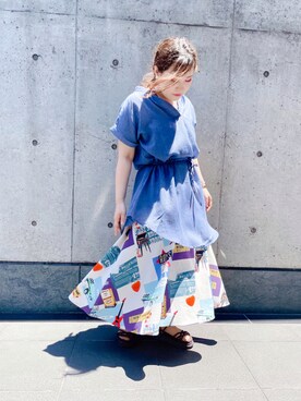 saya🌵〔 相互フォロー 〕さん（レディース・150cm）の夏コーディネート