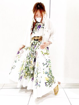 「Cepica（セピカ）のアイテム（ワンピース/ドレス）」を使った、saya🌵〔 相互フォロー 〕さん（レディース・150cm）の夏コーディネート
