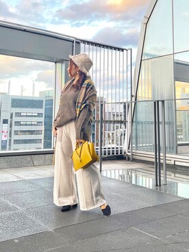 「Cepica（セピカ）のアイテム（帽子）」を使った、saya🌵〔 相互フォロー 〕さん（レディース・150cm）の秋コーディネート