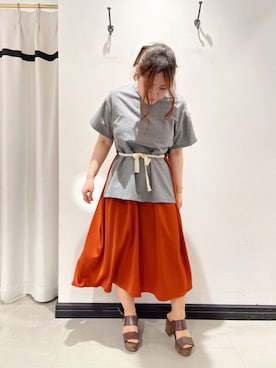 「Cepica（セピカ）のアイテム（ワンピース/ドレス）」を使った、saya🌵〔 相互フォロー 〕さん（レディース・150cm）の夏コーディネート