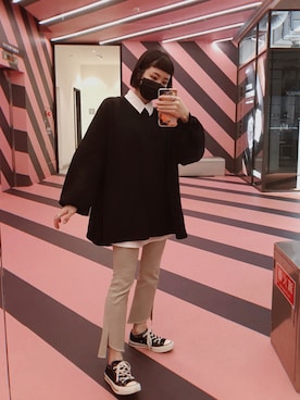 「kicks」｜珍 Janeさん（レディース・155cm）の冬コーディネート