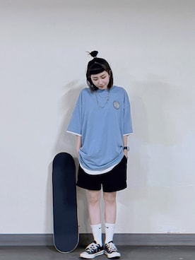 「oversize」｜珍 Janeさん（レディース・155cm）の春コーディネート