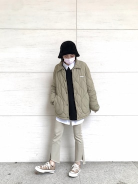 「kicks」｜珍 Janeさん（レディース・155cm）の冬コーディネート